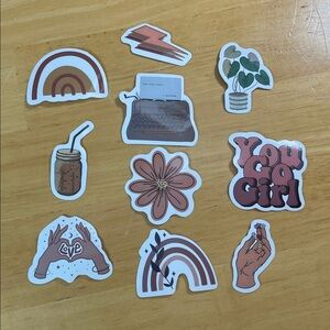 💝Colorful Sticker Set with Inspirational Designs